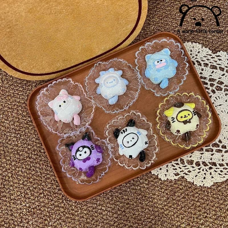 Esclusiva Serie Gatto: Giocattolo Antistress a Lenta Risposta in Silicone Alimentare Fatto a Mano per Alleviare l'Ansia negli Adulti
