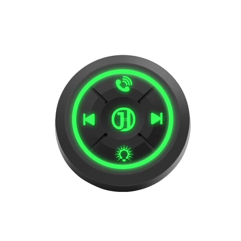 The latest wireless remote control for cars, helmet, earphone, motorcycle, bike, handlebar, car steering wheel, multimedia controller
