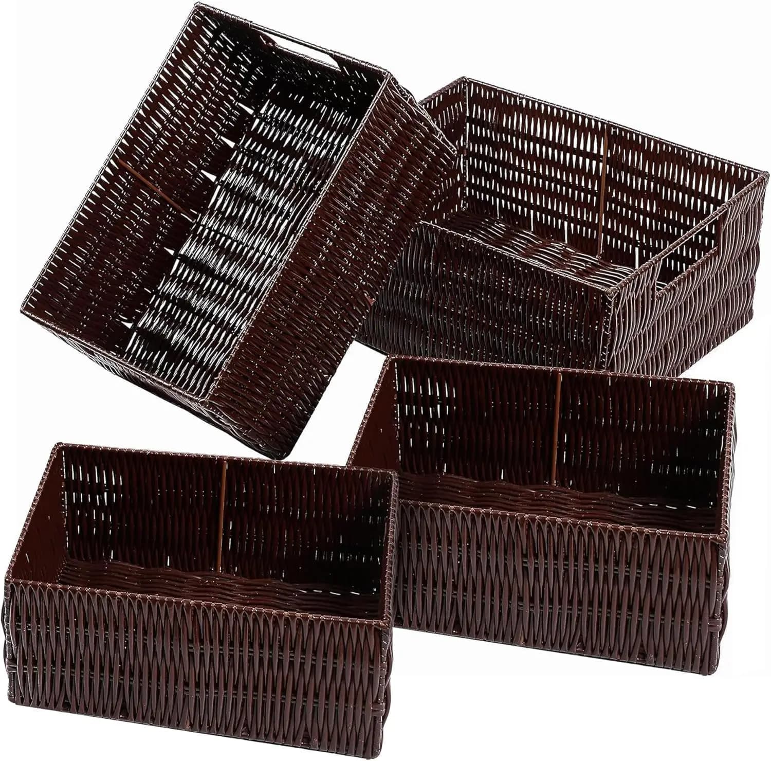 Set of 4 Dining Menus with Hands, Organizers Waterproof for Kitchen and Home