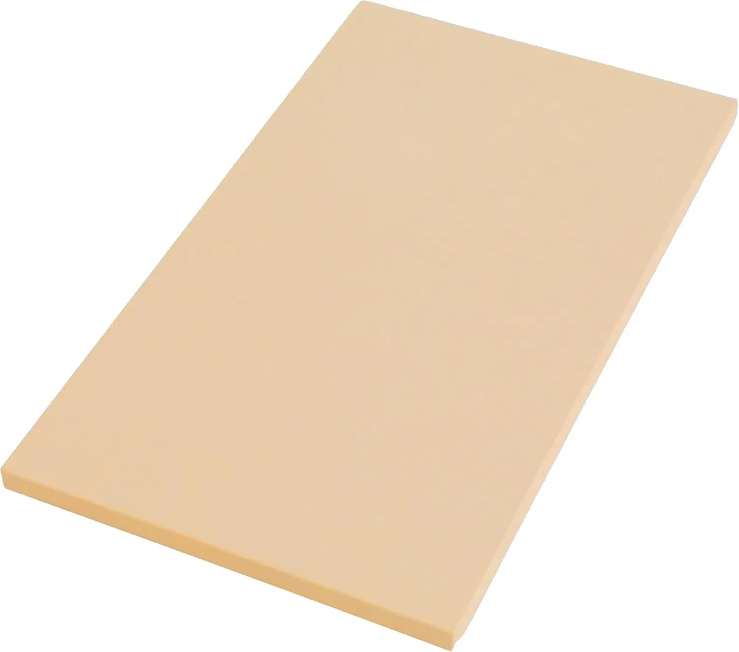Tagliere in gomma sintetica per uso domestico, 15,7x9,1x0,5 pollici, tappetino da cucina antiscivolo con scanalature per il succo