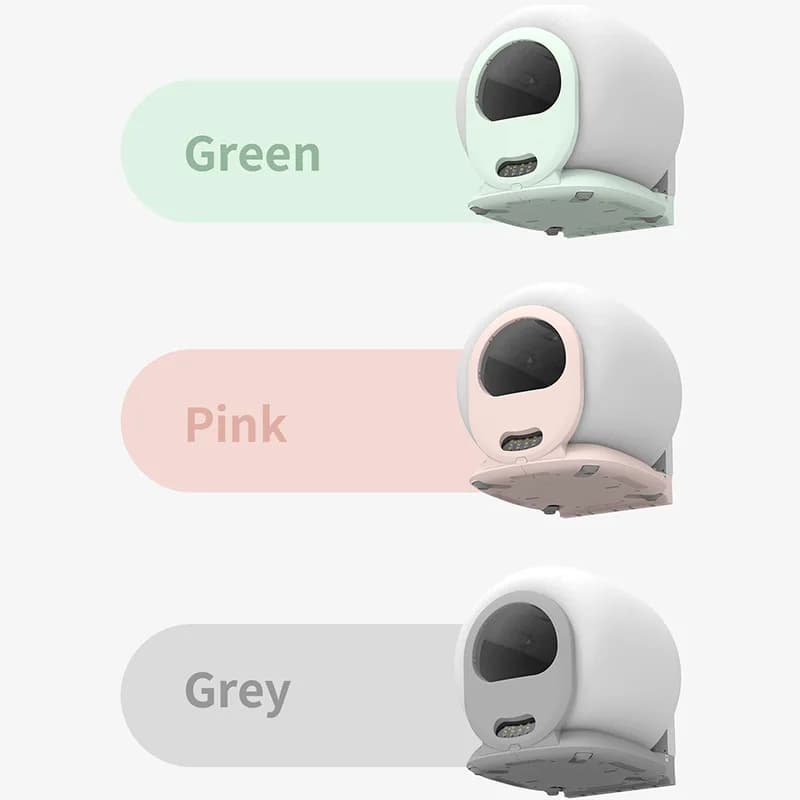 Lettiera per gatti intelligente, toilette per gatti di grandi dimensioni, pulizia automatica della versione intelligente, elettrica completamente chiusa