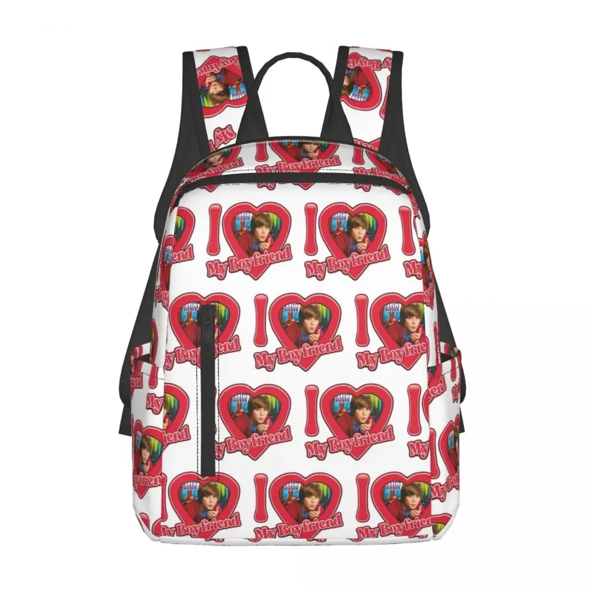 Popular Singe Justin Bieber JBiebs Backpack Large Capacity Boys Girls BookBag School Bag Shoulder Bags for Men Women
