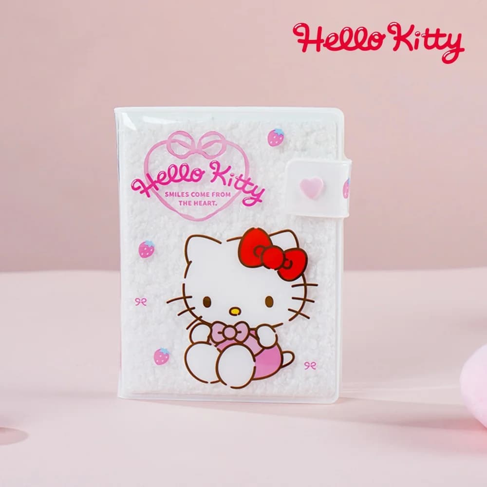 Autentico Planner Sanrio 64K con Copertina in Peluche, Diario Hello Kitty, Quaderni per Studenti, Cancelleria, Regalo per Ragazze