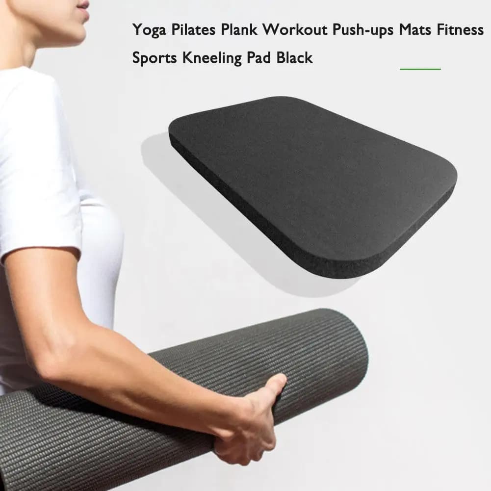 Wrist Elbows Pads Soft Knee Protector Mats Non Slip Yoga Knee Pad Cushion Portable Kneeling Yoga Mat for Gym Fitness Workout