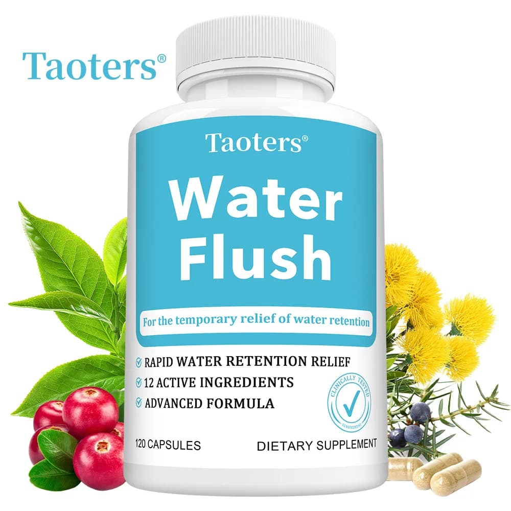 Vitamin B supplement, extract of tarax, diuretic and laxative, helps edema, promotes metabolism, 120 capsules