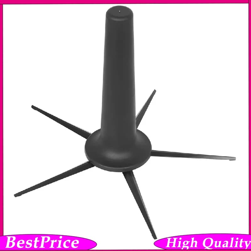 Portable Soprano Saxophone Stand – 5 Legs Foldable ABS Bracket Lightweight & Stable Holder for Soprano Saxophone Accessories