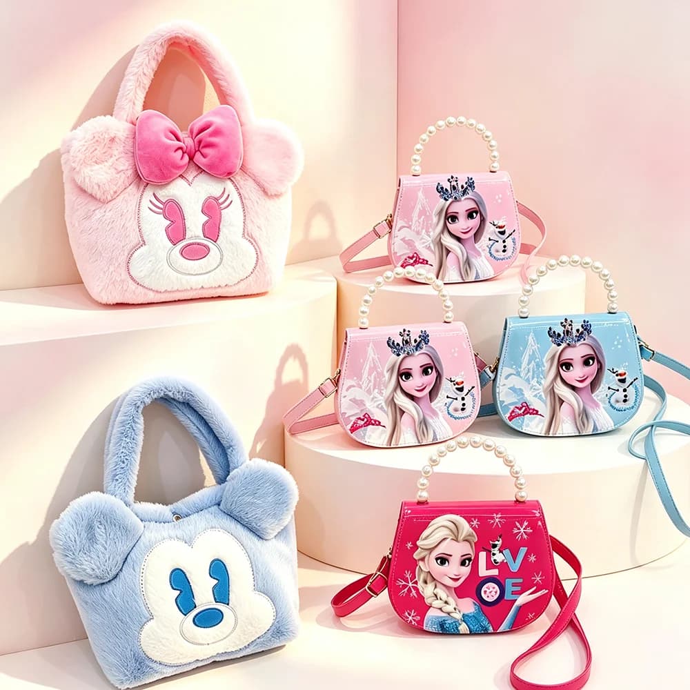 Disney Mickey minnie Yoga bag，Storage Bag ，Cute Cartoon Furry Bag，Portable bags，party gift，Y2k Bag Handbag，bag accessories