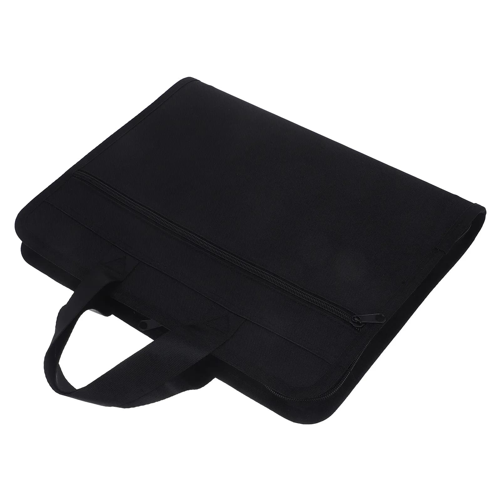 Expanding File Folder Multi-Grid Thick Material Large Capacity Portable File Storage Organizer Receipt Holder Document Bag