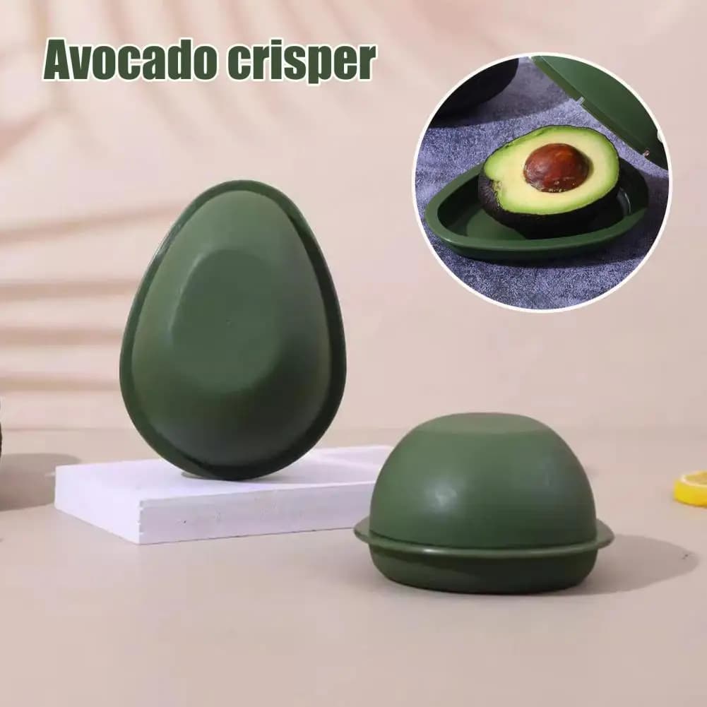 Contenitore per la conservazione degli alimenti per l'avocado Scatola per la conservazione dell'avocado per uso alimentare Frigorifero senza BPA Contenitore per frutta e verdura per l'avocado riutilizzabile portatile sicuro