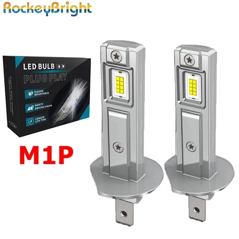 2 Pezzi 200W 20000lm Fari LED H1 3000K 6000K M1P H1 H8 9005 9006 hb3 hb4 H3 Lampadine LED per Auto