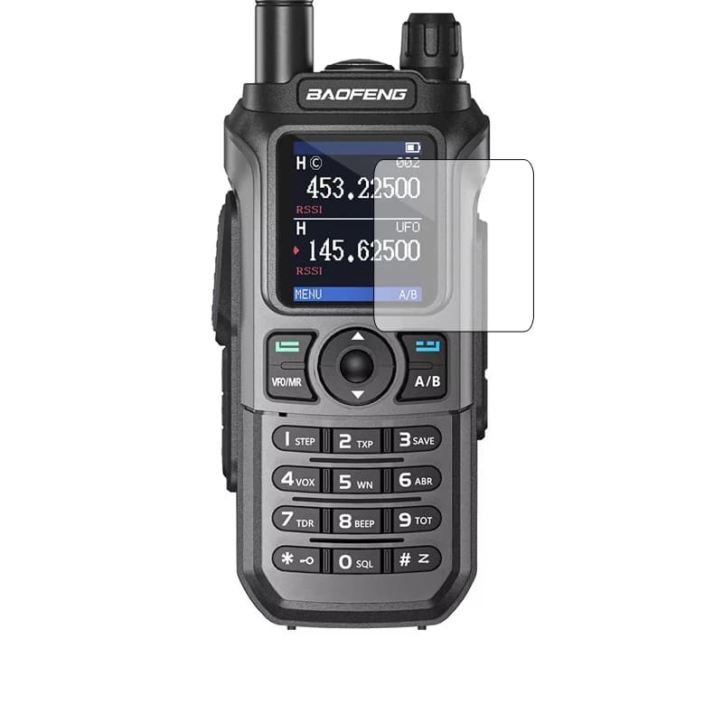 3pcs Protezione Dello Schermo Della Copertura Della Pellicola Protettiva Per Baofeng UV-21 Pro/UV-5R/Mini/UV-5RH/5RM/UV-32/DM-32 Walkie Talkie Accessori