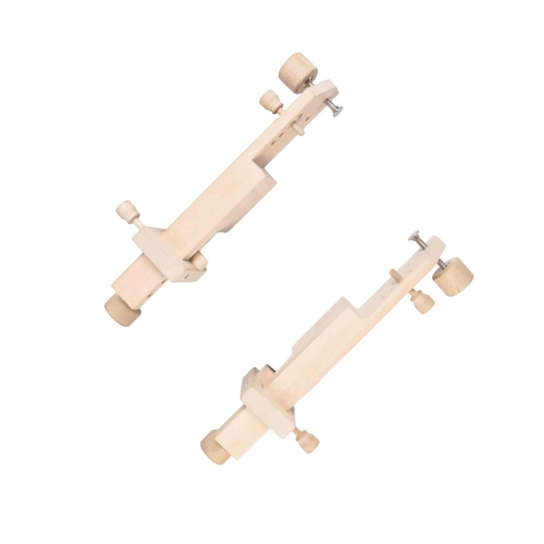Adjustable Cross Stitch Rack Wooden Desktop Embroidery Support Rack Easy To Install Sewing Accessories Needlepoint