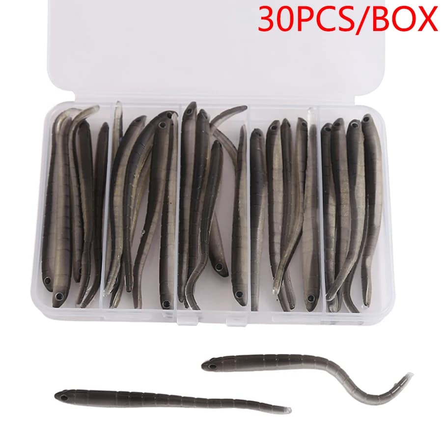 30 PZ/SCATOLA Fishing Equipment Jig Wobbler for Swimbait Fishing bait Soft Wobbler Wobbl