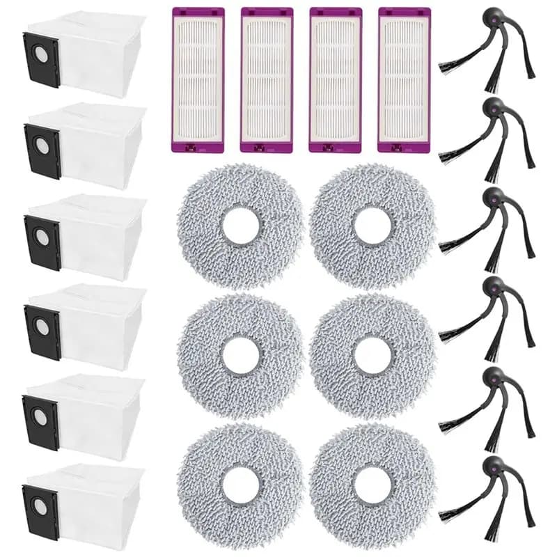 [NEW!N92R】 For Eureka J15 Evo Ultra / J15 Max Ultra Vacuum Cleaner Replacement Parts Side Brush Hepa Filter Mop Cloth Dust Bag