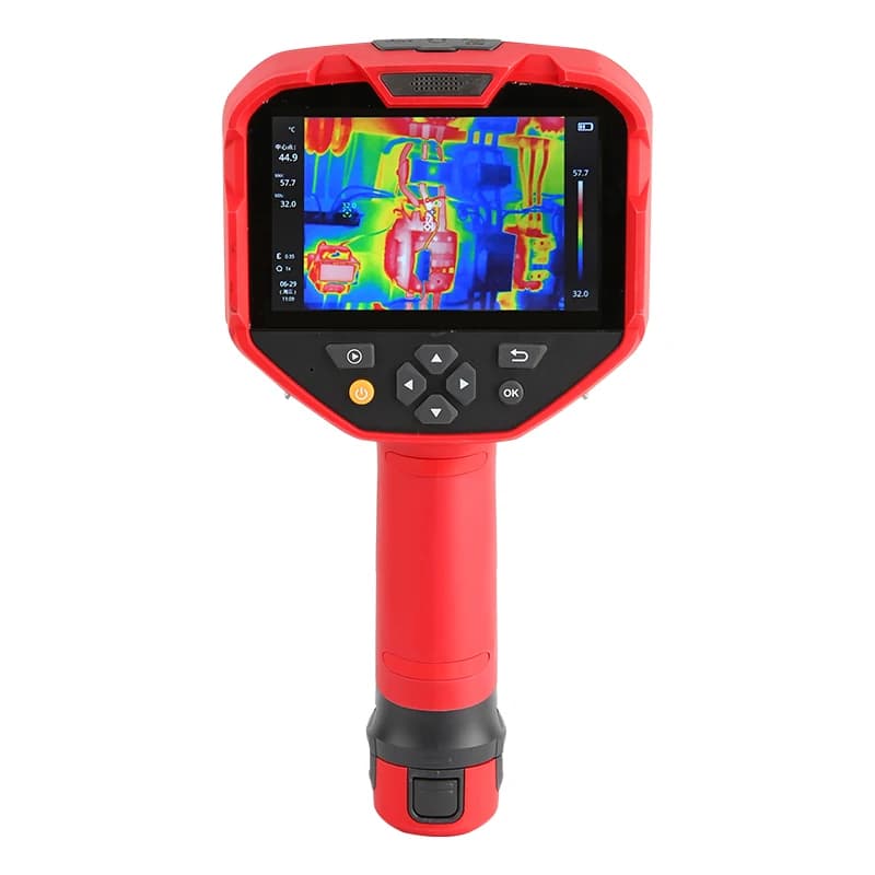 Termocamera a infrarossi UTi384H, termometro per ispezione e riparazione guasti, termocamera per riscaldamento a pavimento