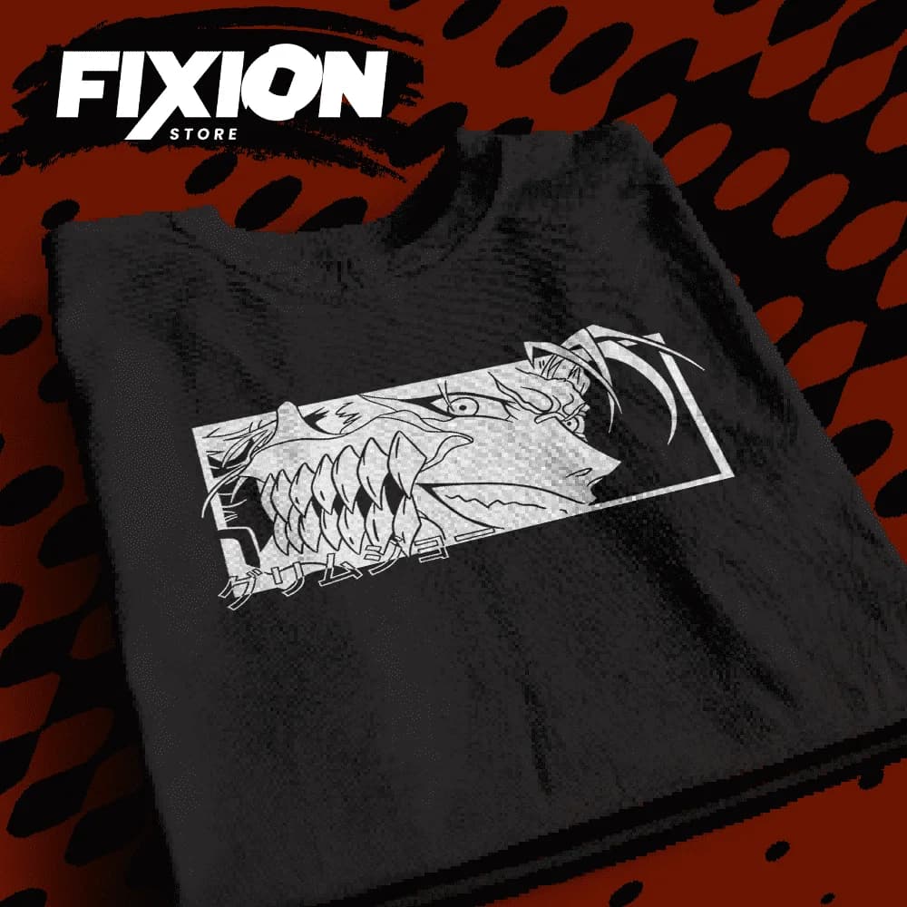 Caras Anime - Bleach - GrimmjowAnime T Shirt Manga regalo per Anime Lover cotone di tutte le dimensioni