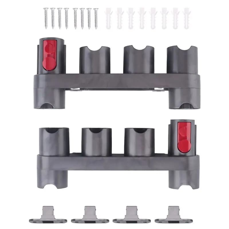 Supporto da Parete per Organizzare e Conservare Accessori e Spazzole per Aspirapolvere Dyson V7 V8 V10 V11