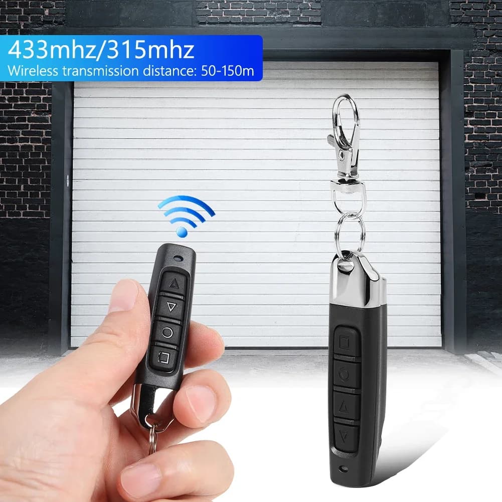 Duplicatore Telecomando 1301A 315MHz 433MHz a Codice Fisso per Porta Garage e Chiave Auto