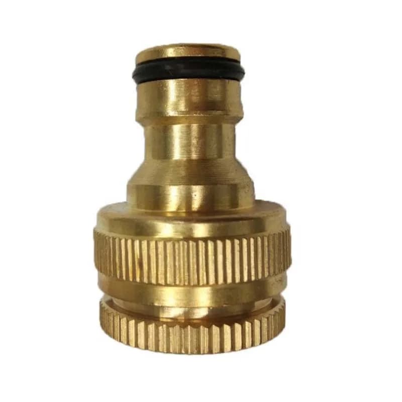 1 pz 1/2 ''~ 3/4'' Converti connettori standard per lavatrice rubinetto in ottone interfaccia capezzolo raccordi per tubi da giardino