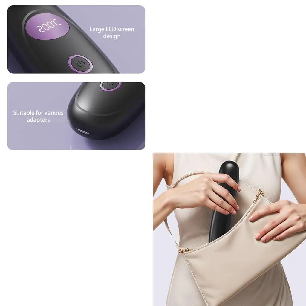 27RB Thermal Brush Gadget for Straightening Hair Technology Adjustable Thermal Protection Combs for Fast styling in