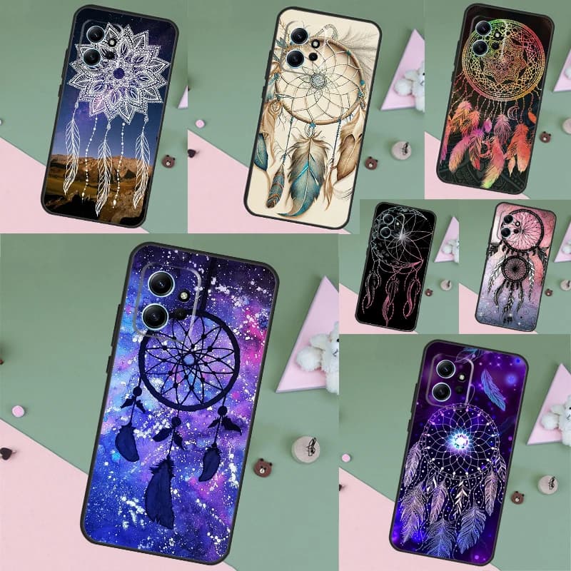 The Dream Catcher Mandala Case For Xiaomi Redmi Note 14 Pro 13 12 11 10 15 Pro Plus Redmi 15 C 13 10C 12C 14C 13C Cover