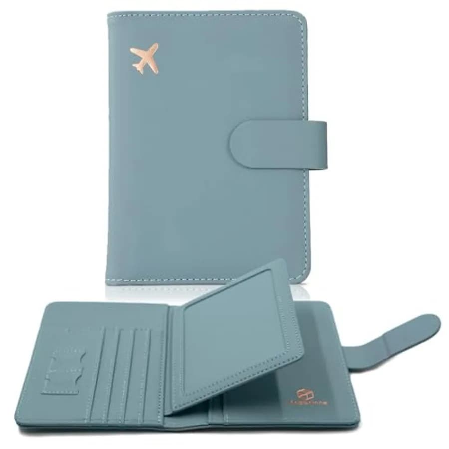 Rfid Passport Holder for Travel women/Men, Cute Passport Wallet Rfid Blocking Card Slots, Rfid Passport Cover/CaseTravel Wallet