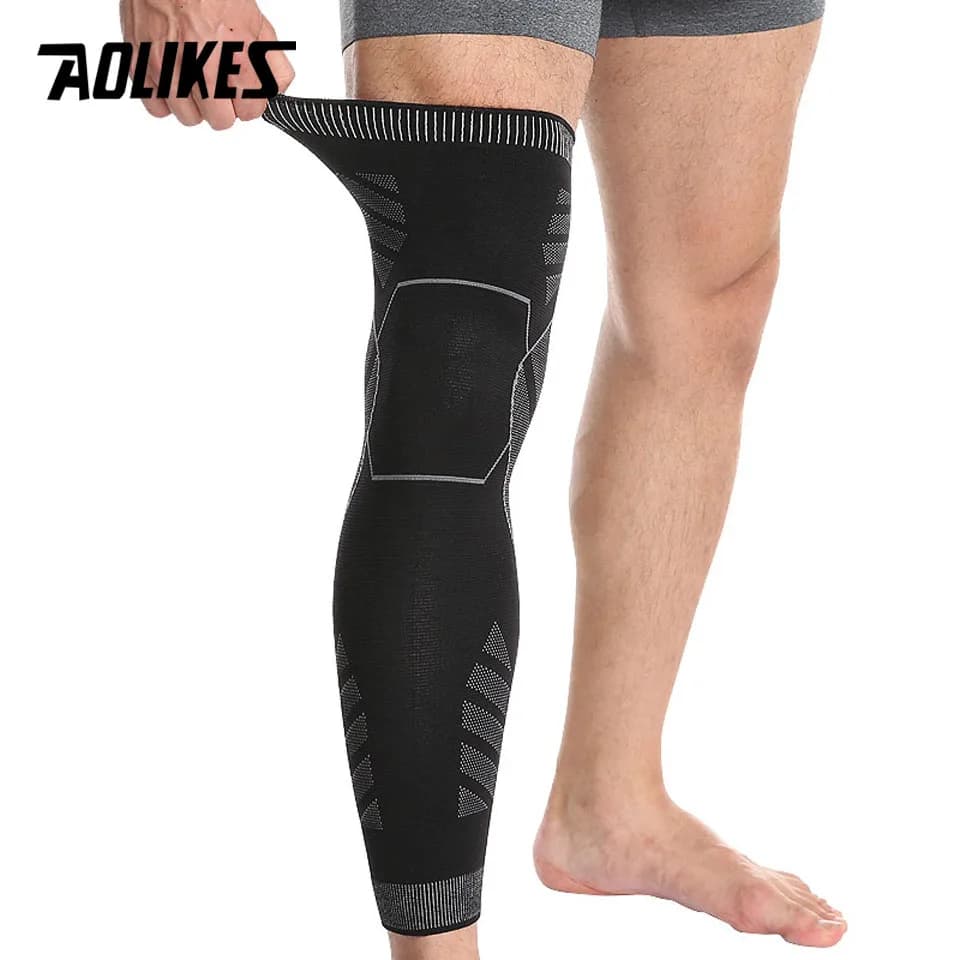 AOLIKES 1 piece knee protection, elastic knee brace for racing, basketball, volleyball, football, cycling knee brace