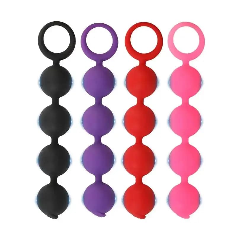 Silicone Anal Beads Balls Butt Plug Adults Erotic Sex Toys for Women Men Anus Masturbator Dilatodor Expander Prostate Massager