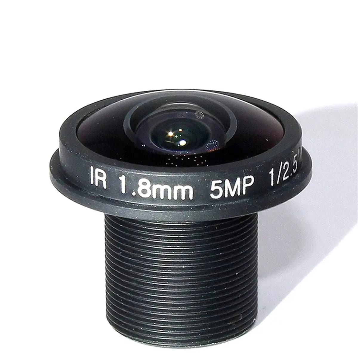 HDL 2Pcs M12 5MP 1.8MM CCTV Lens 5.0Megapixel for HD Security IP CCTV Camera F2.0 1/2.5Inch 180D Wide Viewing