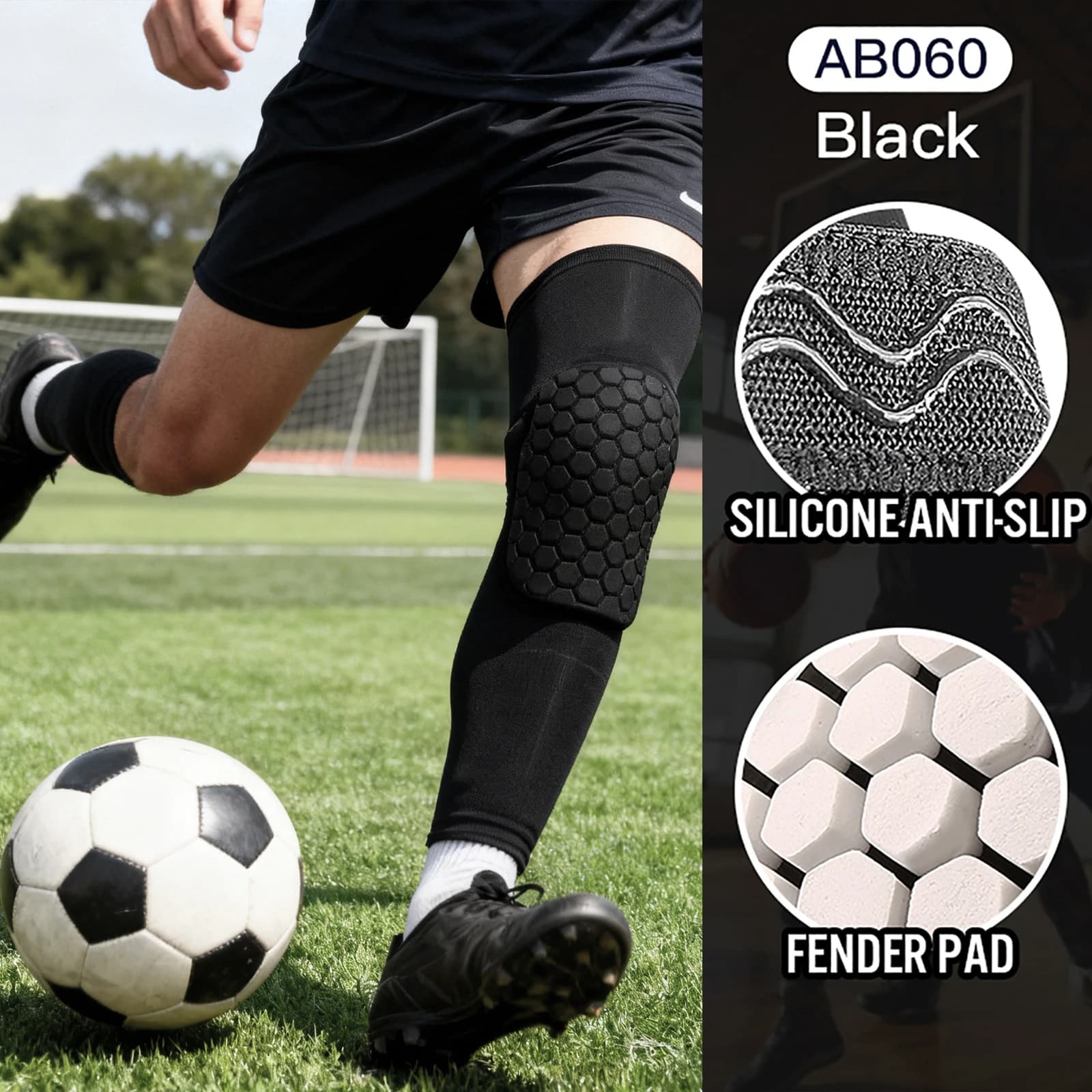 Ginocchiere Kyncilor per Articolazioni, Supporto Elastico per Basket, Protezione per Ginocchio, Supporto in Schiuma per Rotula, Protezione per Pallavolo