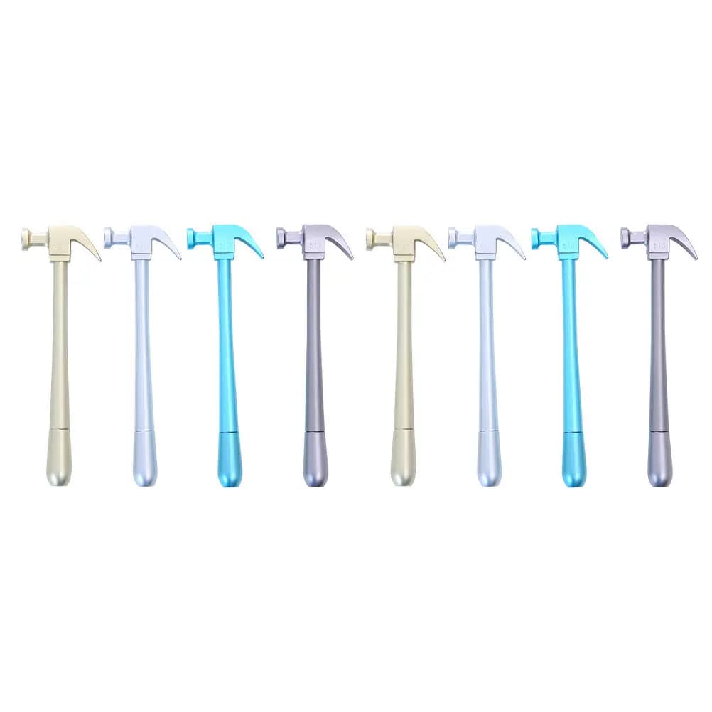 Set di 8 Penne Gel Antiscivolo da 0,5mm, Penne per Studenti, Penne per Ufficio, Penne Creative Portatili a Punta Fine