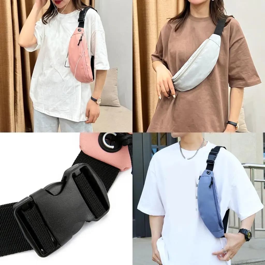 D46D Casual Travel Bags for Women Girls Tierta Castor Belt Pack for Gymnastics Treking Belt