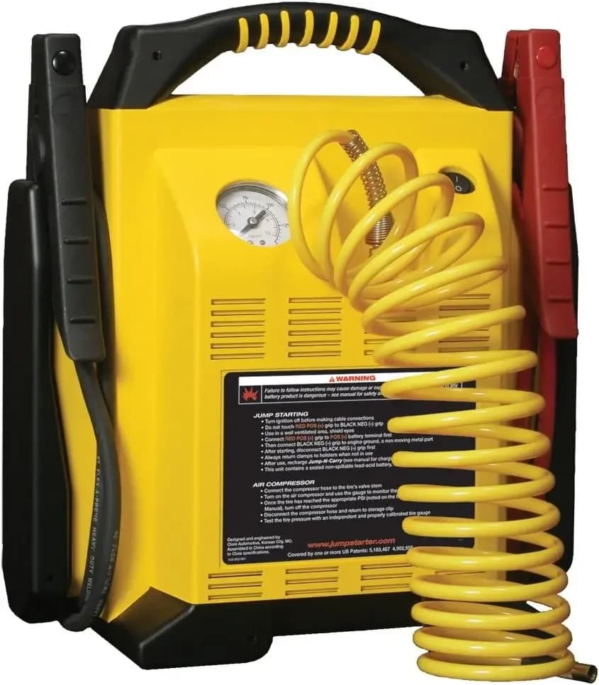 Avviatore di emergenza JNCAIR 1700 Peak Amp con compressore d'aria