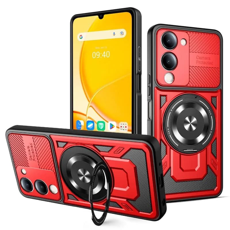 With Metal Ring Holder Wireless Charging Back Cover Cases For Realme C85 Pro C75X P3X 5G 4G Anti-Drop Soft Silicone Phone Case