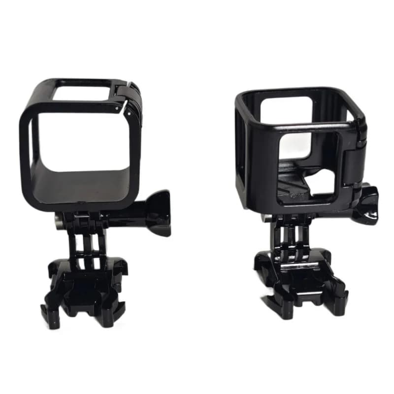 High base protective frame for Gopro Hero 4 Session Border Side protective frame for sports camera Black
