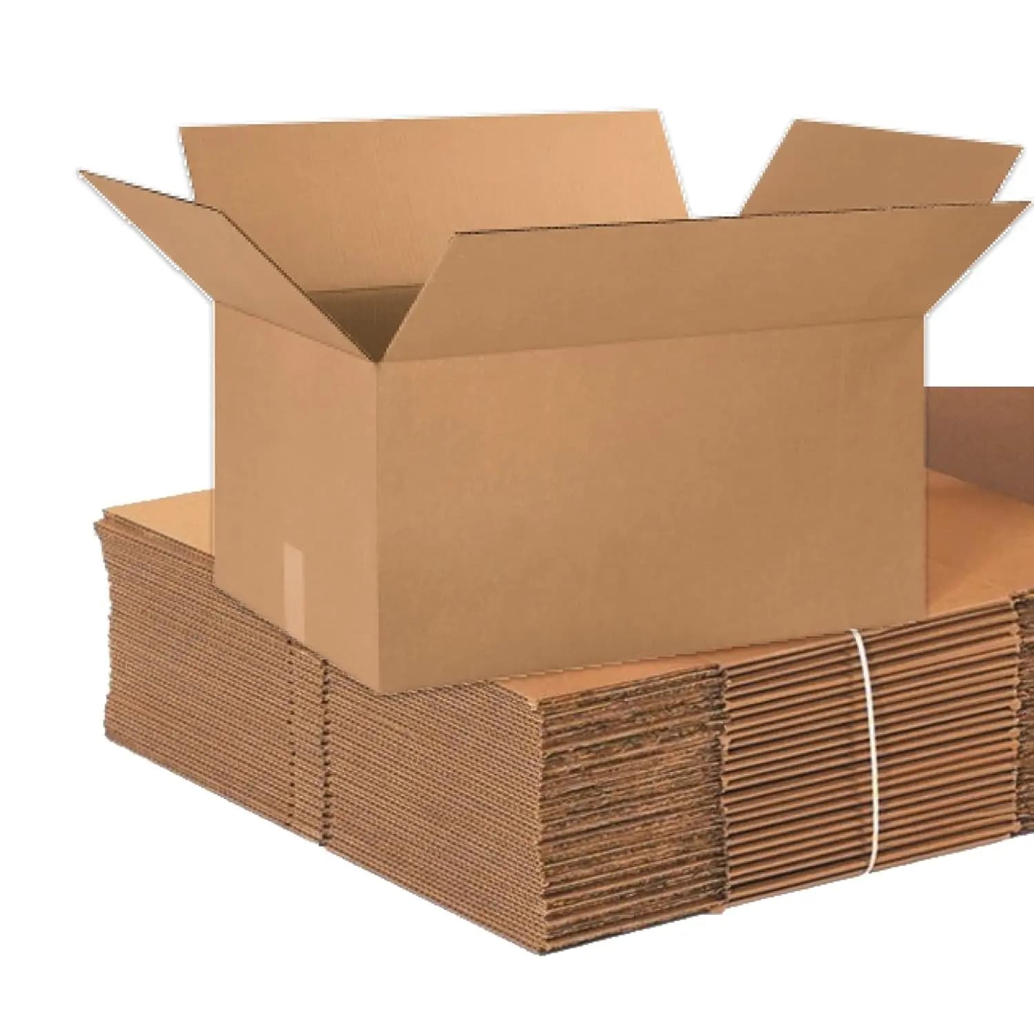 Large 24x16x12 Corrugated Cardboard Boxes, Pack of 10, for Transfers, Shipping, Packing and Storage