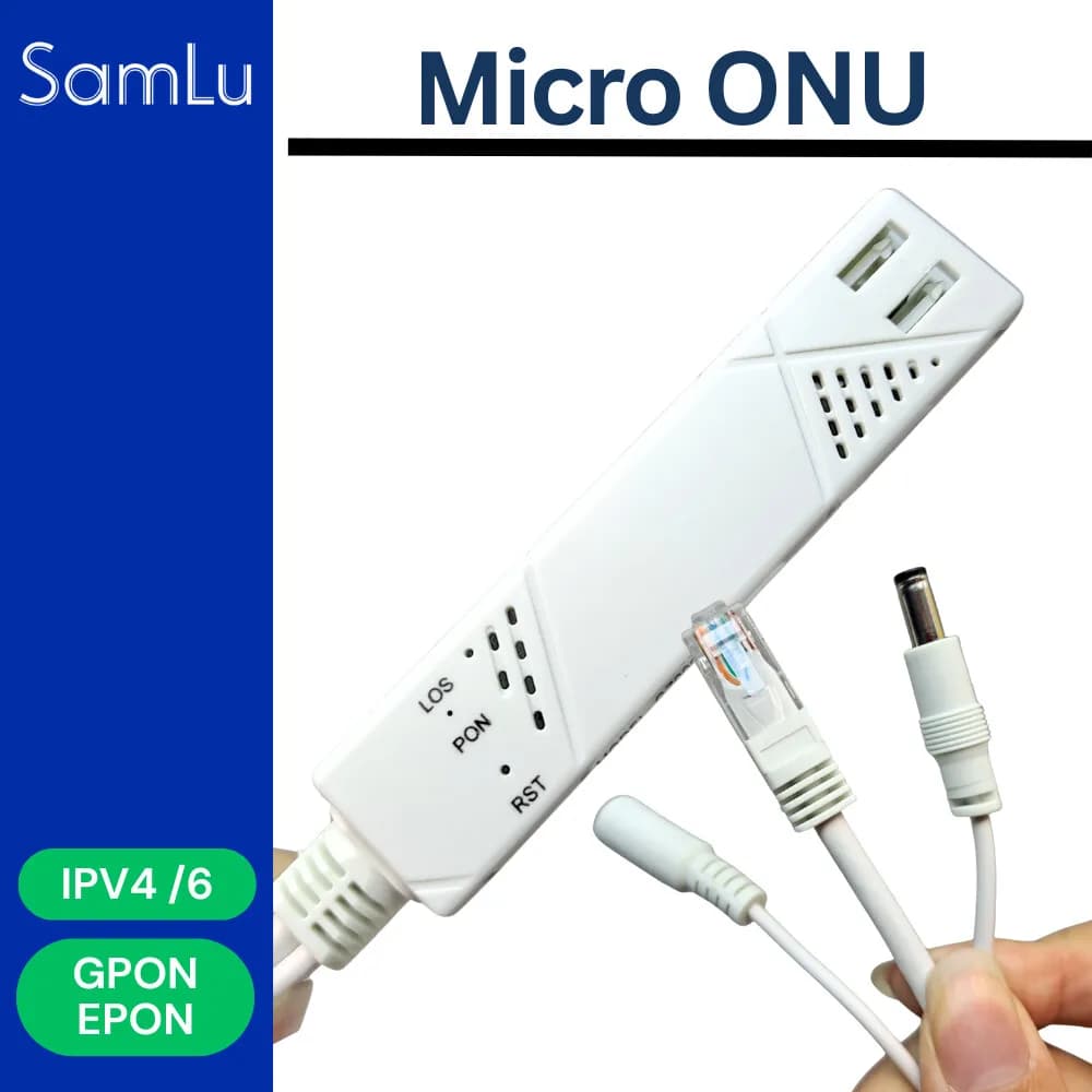 2025 New Micro EPON GPON for MICRO webcam UN, Latest XPON UN, with LAN connector SC/UPC Mini portable