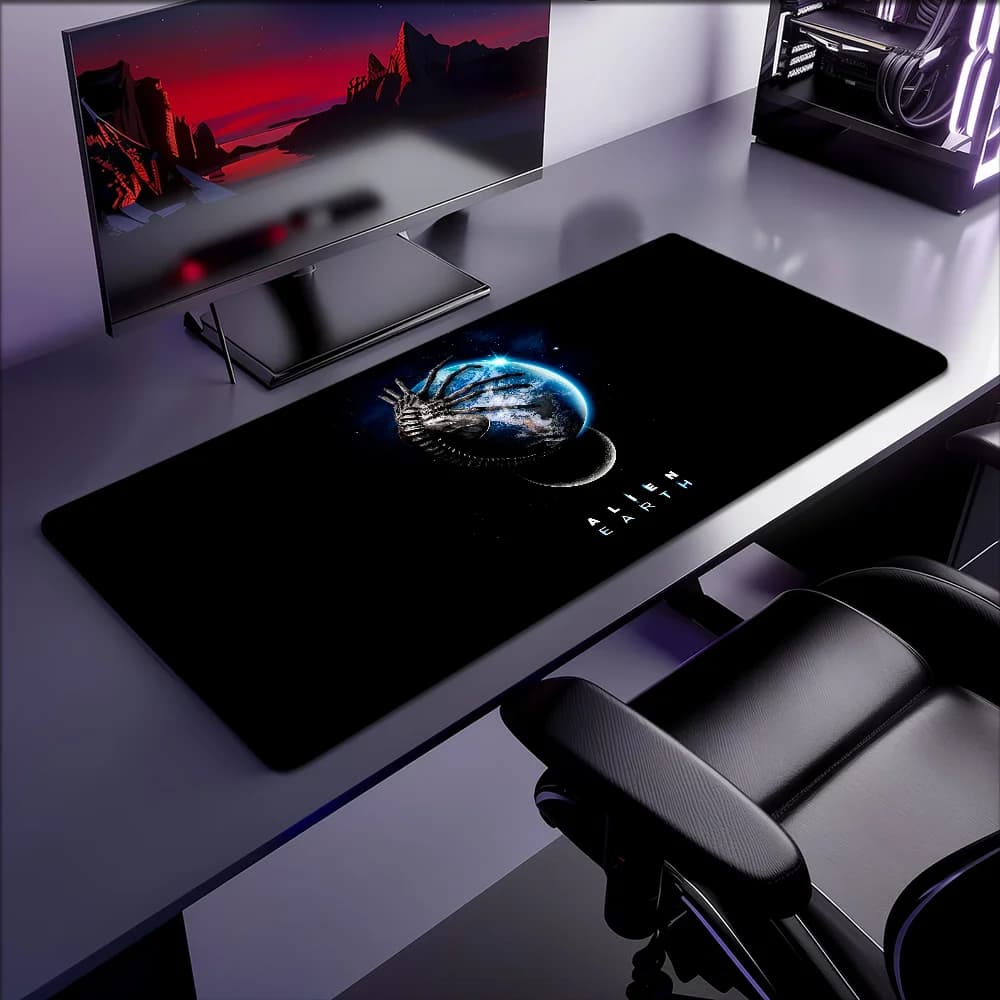 A-Alien Earth Movie Cool Mouse Pad Non-slip Thickened Large Writing Lockedge Office Student Gaming Cushion MousePad