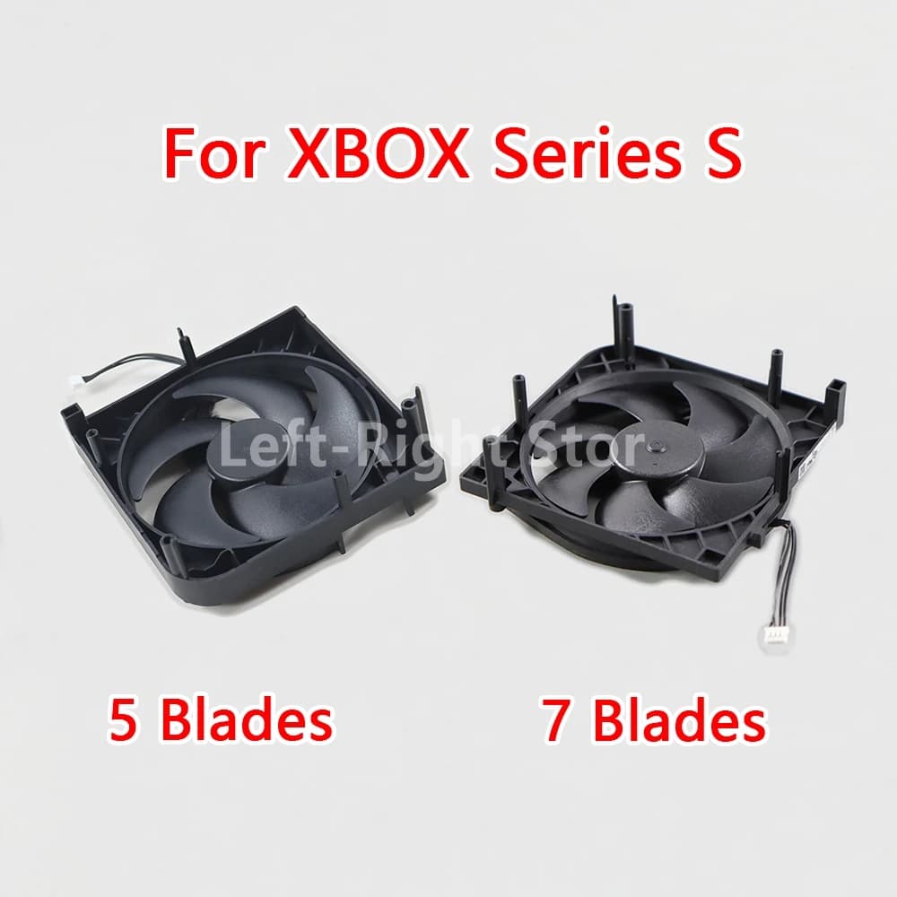1PCS Cooler Fan 5/7 Blades Connector Cooling Fan Black FOR XBOX Series S X CPU Cooler Fans Replacement