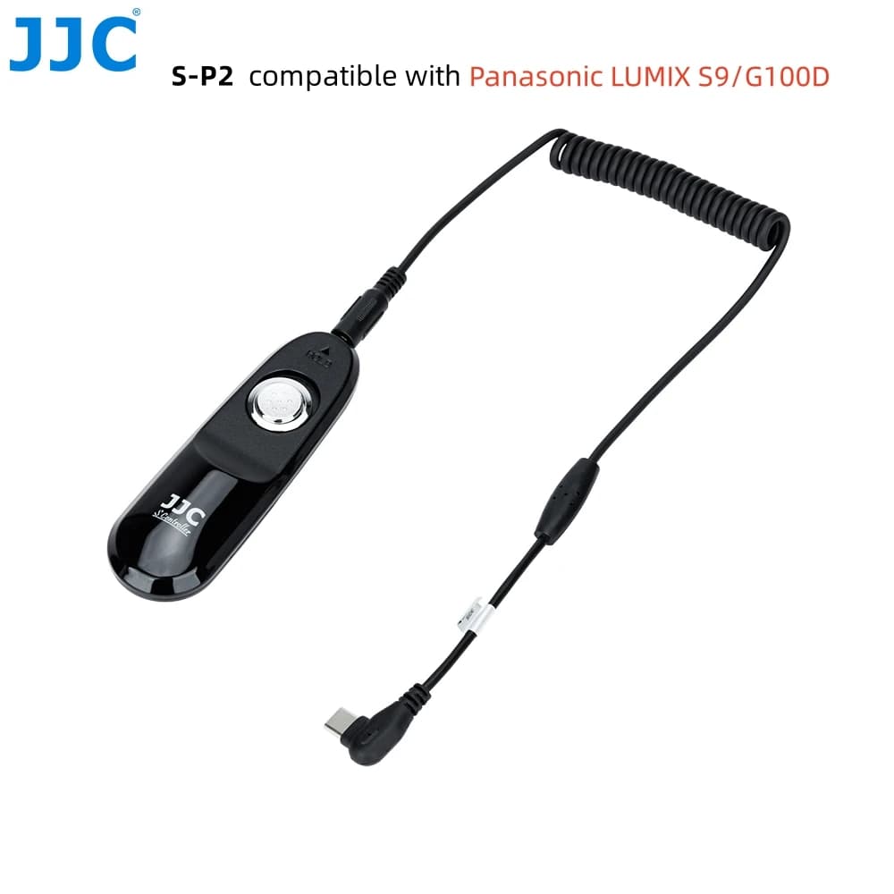 JJC camera remote control release cable connection cable for Panasonic LUMIX S9/G100D