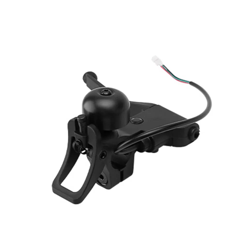 Maniglia freno sinistra con campanello, compatibile con scooter elettrici M5, M5 PRO, M5 MAX, ABS, facile installazione, nero, parte di ricambio