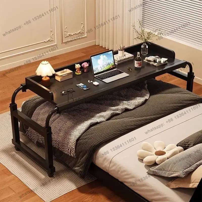 ld Simple Bedside Table Removable Bedroom Bed Computer Table Bedside Small Table Lifting Desk Laptop Stand Computer Desk