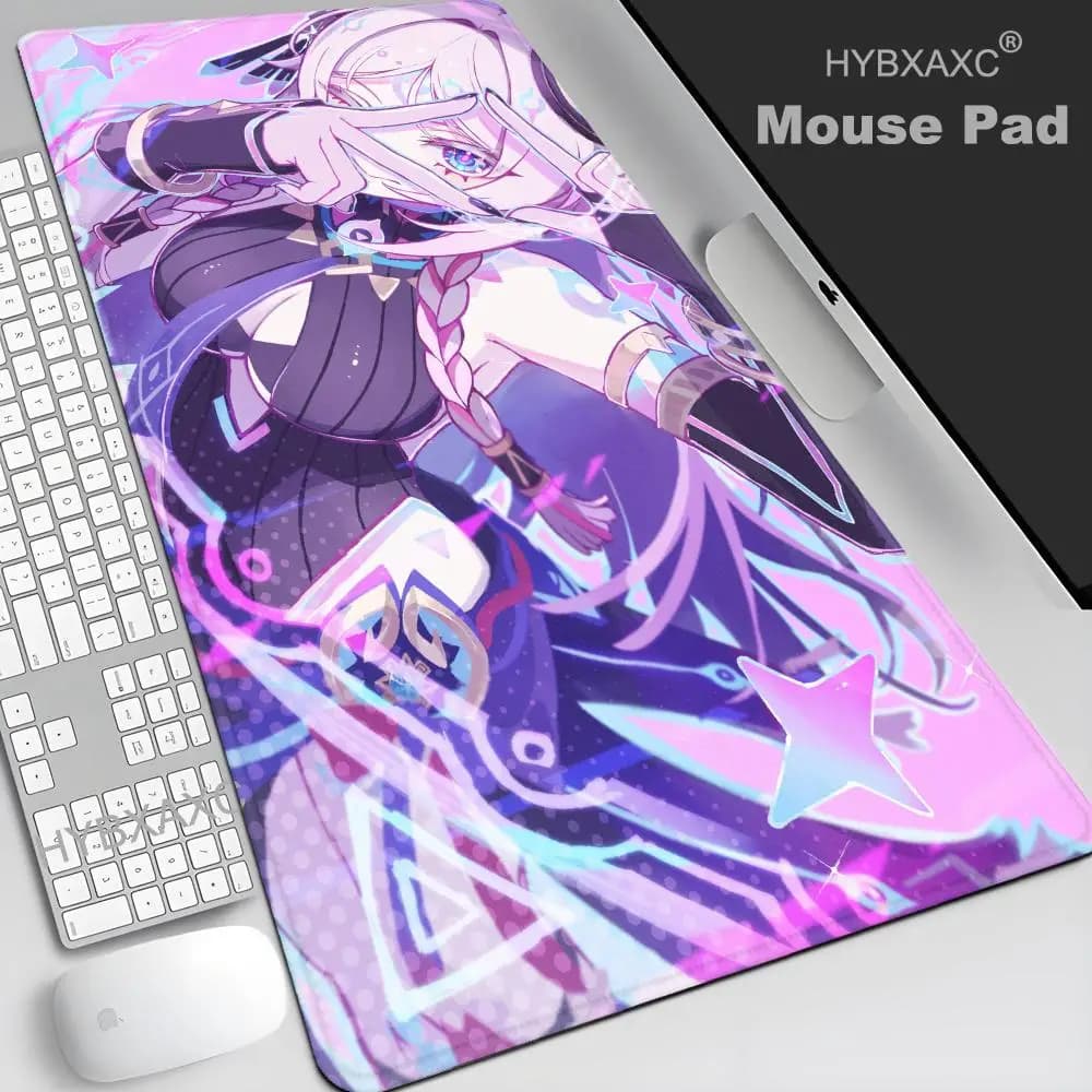 G-genshin C-citlali Mouse Mat for Souls Table Mats with HD Printing Rubber Mouse Mats for Desktop XXL Desk Mats