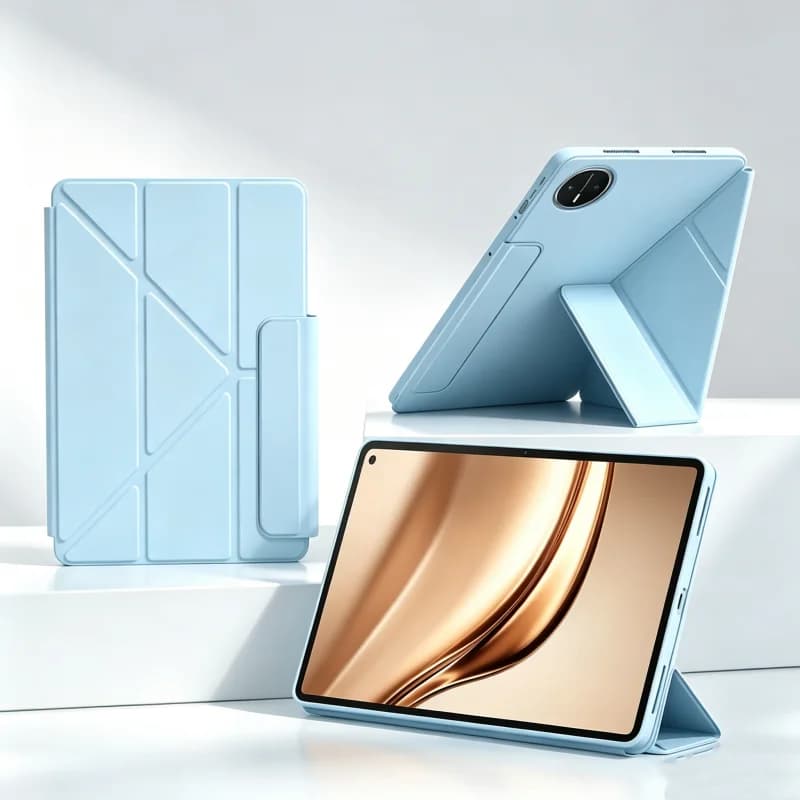 Funda For Huawei MatePad Mini Case Multi-Folding Soft Back Stand Magnetic Tablet Cover Coque For Huawei MatePad Mini Case 8.8''