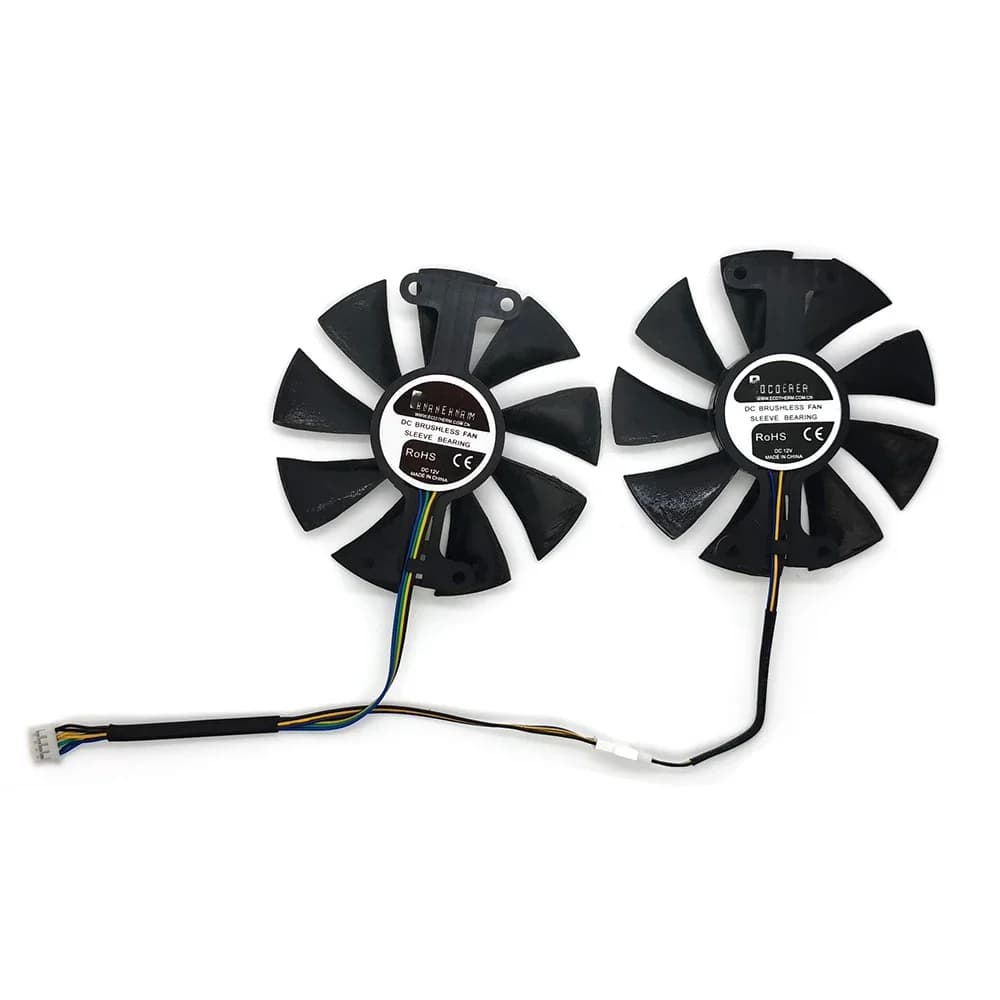 Red Devil RX470 RX480 RX580 GPU ventola di raffreddamento per PowerColor Radeon Red Dragon AX RX 480 470 580 schede Video in sostituzione