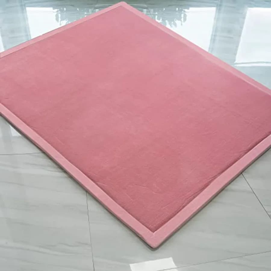 Tappeto Tatami Morbido, Tappetino Antiscivolo in Memory Foam, Grande Tappeto da Gioco per Gattonare, Zerbino Antiscivolo per Soggiorno e Camera da Letto