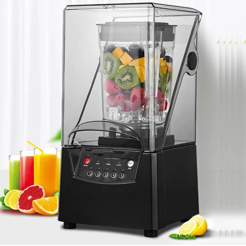2600W Heavy Duty Mute Juicing Machine Commercial Blender Fruit Mixer Juicer Food Processor Ice Smoothies Blender 220V