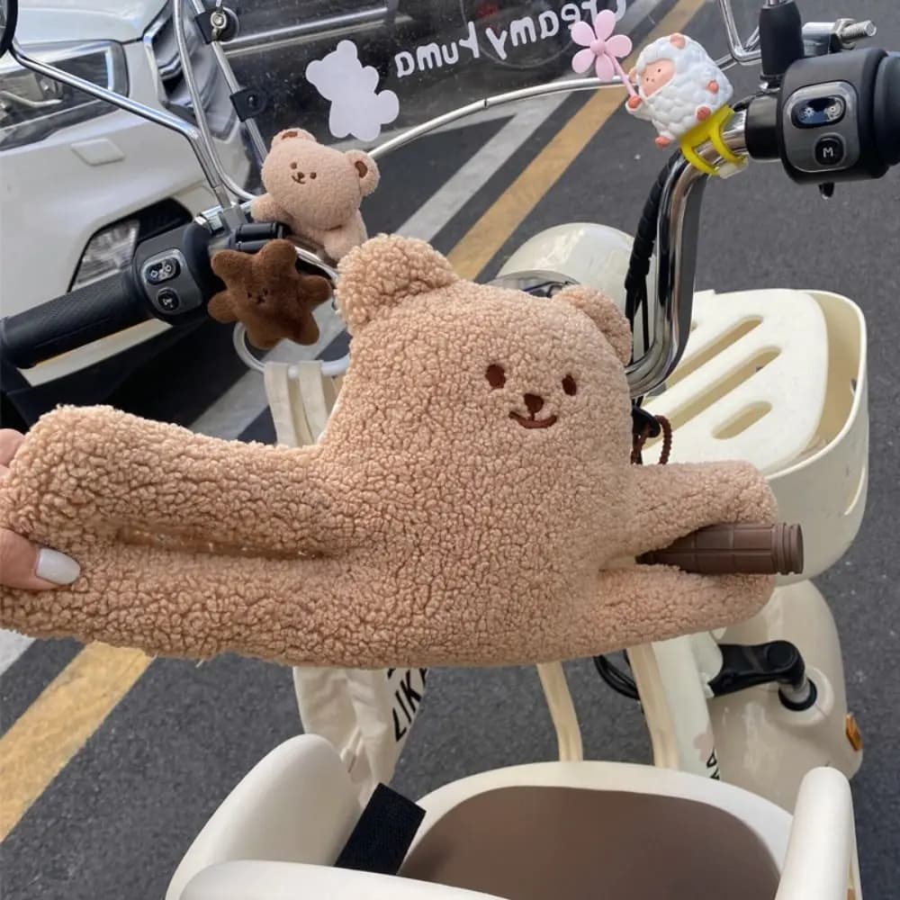 Simpatico orso anti-collisione Cuscino protettivo morbido e confortevole Poggiatesta Peluche Protezione di sicurezza per bambini Fermaporta