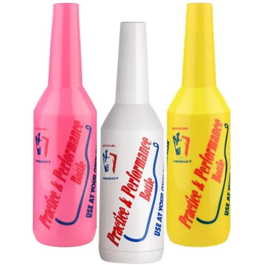 Flair Bottle Mix Color Set of 3 - Cocktail Shaker, Training Bottle, Flair Bartender Practice and Performance Bottle 25oz/750ml