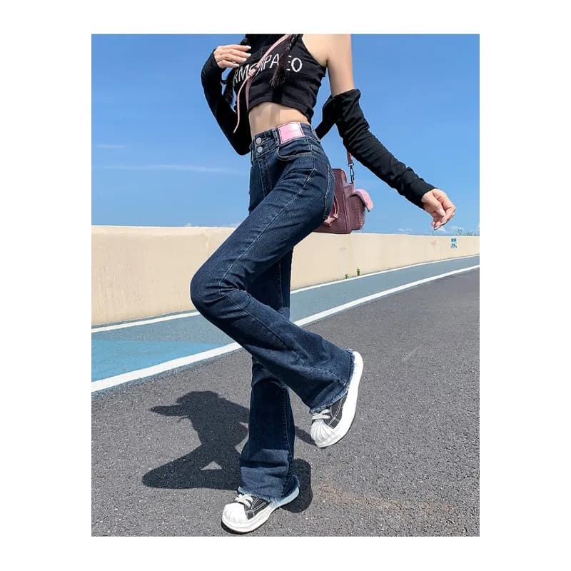 Cultivate Yourself Women's Cargo Pants Woman Look Thinner Korean Dongdaemun High Quality Clothing Comfortable Shorts Jeans Acubi